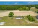 Aerial view of the home showcasing the surrounding landscape and property at 640 Short Journey Rd, Smithfield, NC 27577