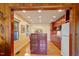 Spacious kitchen features wood cabinetry, stainless steel appliances, and a functional layout perfect for cooking and entertaining at 708 Mills St, Raleigh, NC 27608