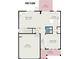 Detailed first floor plan showcasing the layout of the house, including the kitchen and Gathering room at 7508 Channery Way, Raleigh, NC 27616