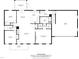 Layout of the home featuring bedrooms, bathrooms, kitchen, living room, dining area, and garage at 76 Bergeson Ct, Fuquay Varina, NC 27526