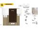 Bathroom design featuring white shower walls, brown cabinets, and chrome bath accessories at 936 Emmer St, Rolesville, NC 27571