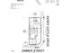 Lot map showcasing property dimensions, setbacks, and street access in the neighborhood at 936 Emmer St, Rolesville, NC 27571
