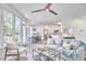 Spacious living room with open floor plan, access to dining area and backyard at 109 Hogan Glen Ct, Chapel Hill, NC 27516