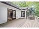 Inviting deck perfect for relaxation and outdoor living with wooded scenery at 109 Lochview Dr, Cary, NC 27518