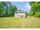 Two-story home featuring an expansive, lush backyard at 11 Mamie Ferguson Dr, Lillington, NC 27546