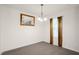 Bright dining area with carpet and a classic chandelier at 11 Mamie Ferguson Dr, Lillington, NC 27546