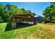 Picnic shelter with tables next to a playground offers a perfect outdoor space for Gathering gatherings at 111 Florians Dr, Holly Springs, NC 27540