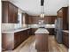 Spacious kitchen with island and stainless steel appliances at 178 Ashpole Trl, Clayton, NC 27520
