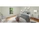 Cozy bedroom with neutral tones, plush bedding, and soft natural light at 2001 Lovdal Dr, Raleigh, NC 27613