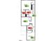 Second floor architectural design layout featuring 3 bedrooms, 2 baths, laundry, and linen closet at 2027 Oakdale Dr, Durham, NC 27703