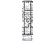 Detailed architectural design layout featuring the dimensions of the foundation and lot lines at 2027 Oakdale Dr, Durham, NC 27703