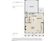 Genna First Floor plan featuring a fireplace, kitchen, garage, Gathering room, and patio at 2868 Quarry Rd # 167, Rolesville, NC 27571