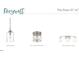 Selection of lighting fixtures, including kitchen island pendant, foyer fixture, and bathroom vanity fixture at 2868 Quarry Rd # 167, Rolesville, NC 27571