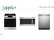 A sapphire design featuring modern kitchen appliances, including an oven, microwave, and dishwasher at 2872 Quarry Rd # 166, Rolesville, NC 27571