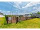 Community dog park with fenced enclosure and green spaces offers a safe and enjoyable area for pets at 303 Forestview Crest Way, Fuquay Varina, NC 27526
