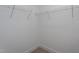 Walk in closet with white wire shelving at 3258 Yorkshire Cir, Sanford, NC 27332