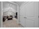 Inviting living room with plush seating and stylish decor in the bonus room upstairs at 403 Prestwood Dr, Hillsborough, NC 27278