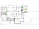 Detailed floor plan showcasing bedrooms, bathrooms, recreation and game rooms, with terrace access at 481 Brook Green Ln # 23, Pittsboro, NC 27312