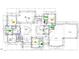 Detailed floor plan featuring the Primary bedroom, garage, kitchen, great room, and multiple bedrooms at 481 Brook Green Ln # 23, Pittsboro, NC 27312