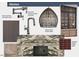 Kitchen finishes featuring Brizo faucet, Artefino backsplash, Hudson Valley pendant lights, Roma cabinets and natural oak flooring at 481 Brook Green Ln # 23, Pittsboro, NC 27312