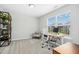 Bright home office featuring a work station, chair, and large window for natural light at 5009 Megara, Raleigh, NC 27603