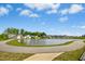 Scenic pond with a walking path in a well-maintained community at 5009 Megara, Raleigh, NC 27603