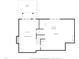 Basement floor plan featuring recreation room, unfinished area, and patio at 5317 Deep Valley, Raleigh, NC 27606