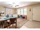 Bonus room features a sewing area, storage shelves and an exterior door at 5317 Deep Valley, Raleigh, NC 27606