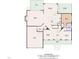 Detailed floor plan showcasing the layout of the first floor with highlighted room dimensions at 533 Opposition Way, Wake Forest, NC 27587