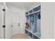 Entryway mudroom with built-in cubbies, hooks, and storage for coats, shoes, and backpacks at 596 Oaks Lane Rd, Timberlake, NC 27583