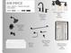 This bathroom features a black faucet, vanity light, mirror, hardware, tub, and shower valve at 618 Price Ave, Durham, NC 27701