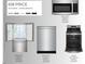 Stainless steel Frigidaire appliances including a refrigerator, dishwasher, microwave, and gas range at 618 Price Ave, Durham, NC 27701