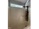 Modern shower with dark hardware, shower head and window for natural light at 103 Romaine Ct, Cary, NC 27513