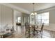 Charming dining area with a decorative table and lots of natural light at 110 Bristolwood Cir, Morrisville, NC 27560