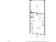 Layout of the first floor featuring a 2 car garage, kitchen, dining area, Gathering room, and porch at 1218 S Franklin St, Wake Forest, NC 27587