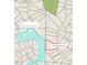 Map view highlighting property lines and proximity to Falls Lake HOA and nearby roads at 12537 Birchfalls Dr, Raleigh, NC 27614