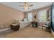 Cozy bedroom featuring a daybed, natural light, and classic decor at 170 Homestead Rd, Angier, NC 27501