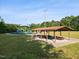 Community park featuring a covered picnic area, and a playground with green space at 1826 Heisser Ln, Fuquay Varina, NC 27526
