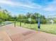 Picturesque greenway entrance with signage, perfect for outdoor activities and community access at 1909 Whirlaway Ct., Cary, NC 27519