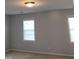 This bedroom features two windows with blinds at 202 Redstone Ct, Gibsonville, NC 27249