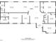 Detailed floor plan showcasing the layout of the home's rooms and dimensions at 215 Collins Rd, Lillington, NC 27546