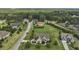 Suburban homes with large, well-maintained lawns and mature trees create a desirable neighborhood setting at 25 Westbourne Ln, Youngsville, NC 27596