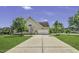 A lovely 2-story home with a basketball hoop, 2-car garage and sprawling front yard at 25 Westbourne Ln, Youngsville, NC 27596