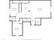 Upstairs floor plan showing a bonus room, office, bedroom, and attic space, with ample storage at 25 Westbourne Ln, Youngsville, NC 27596