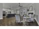 Open concept living space adjacent to the kitchen with lots of room for entertaining at 25 Westbourne Ln, Youngsville, NC 27596