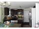 Kitchen featuring granite counters, stainless appliances, and recessed lighting at 259 Brassfield Dr, Burlington, NC 27217