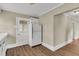 Efficient kitchen with white appliances and ample cabinet space at 2677 Nc-39, Henderson, NC 27537