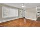 Spacious living room with hardwood floors, neutral walls, and lots of natural light at 2677 Nc-39, Henderson, NC 27537