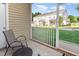 Cozy screened porch with patio furniture, ideal for relaxing outdoors at 300 Sugar Maple Ave, Wake Forest, NC 27587