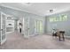 A large and open living room perfect for Gathering and entertaining at 304 Nelson Ln, Clayton, NC 27527